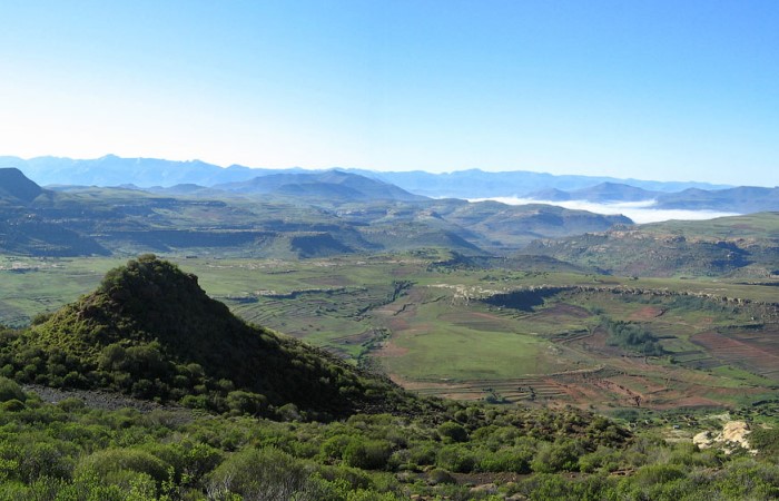 Горная страна Лесото. Фото: markych.livejournal.com