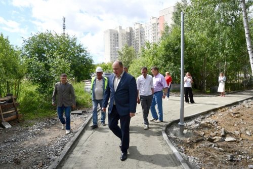 Сергей Гергенрейдер: прогулочная зона по берегу Иртяша подчеркнёт уникальность нашего города.
