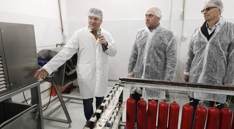 В Белгородской области открыли новый цех по производству мясных продуктов