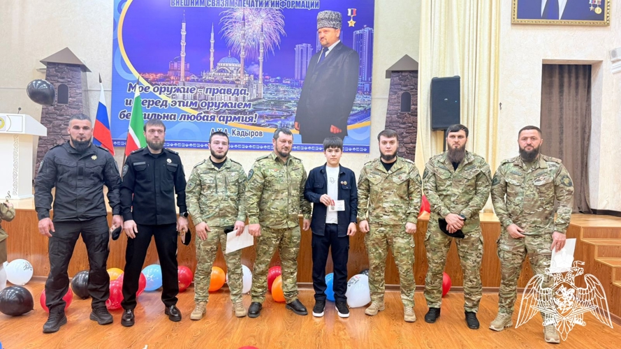 В Грозном росгвардейцы приняли участие в военно-патриотическом фестивале