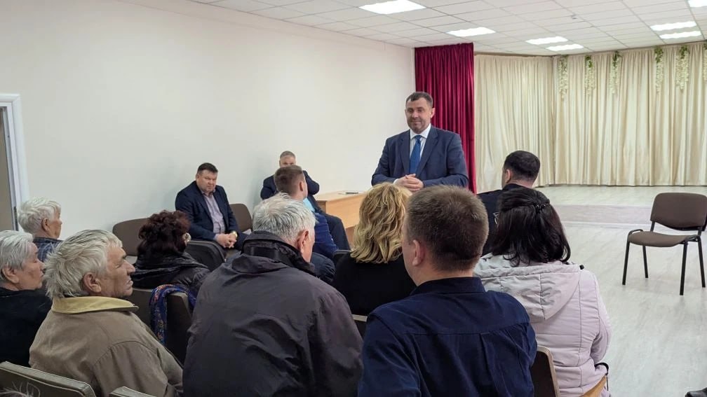 Сергей Барулин: провели встречу с жителями села Андреевка