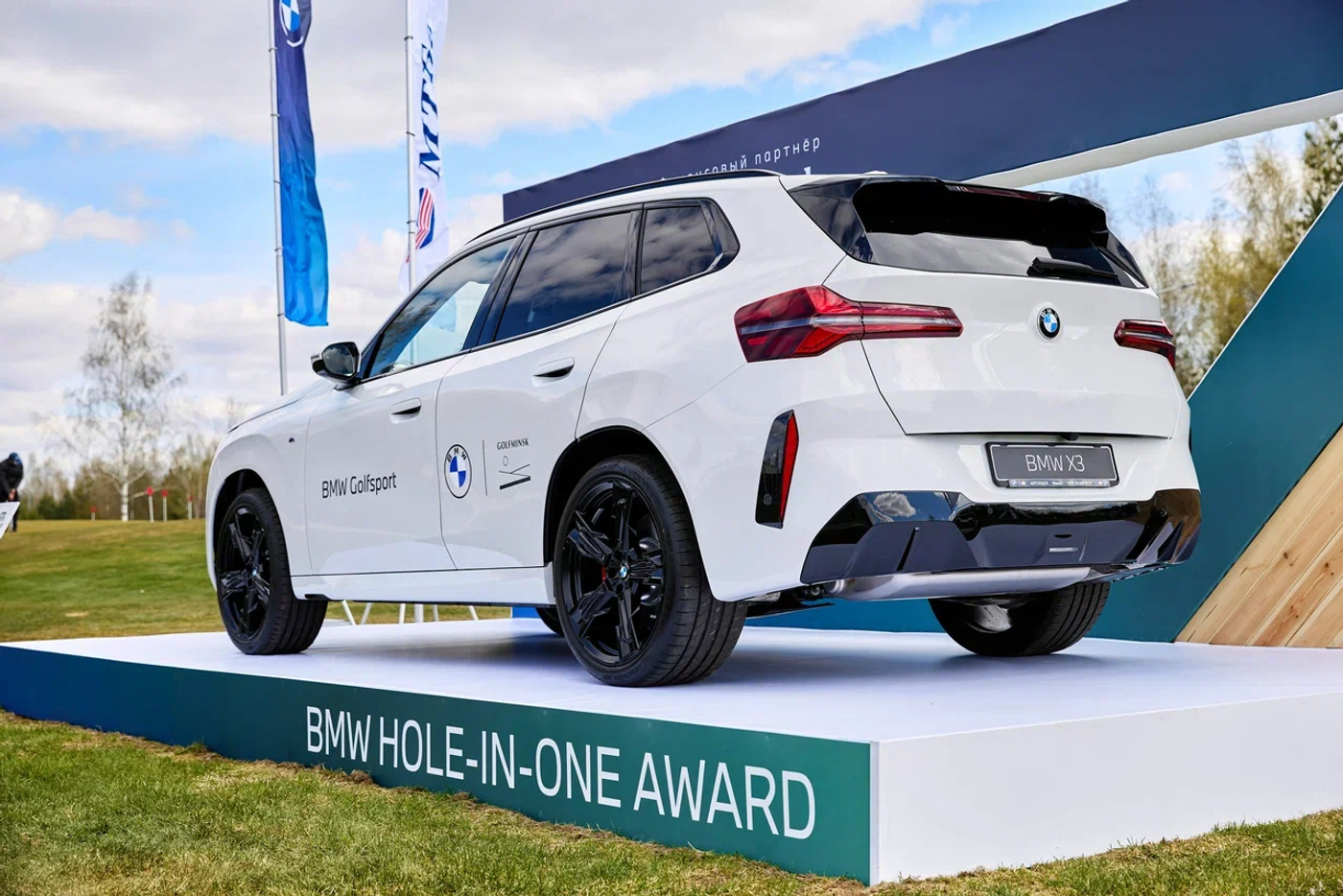 Новый BMW X3 – награда в конкурсе Hole in One в гольф-сезоне-2026