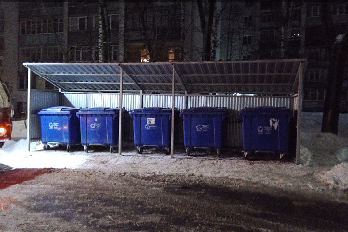 В Кировской области заменят почти 1 500 мусорных контейнеров