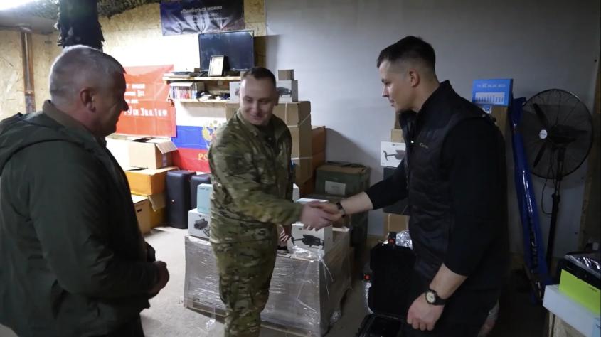 Дроны и средства связи доставили камчатским морпехам на передовую