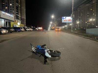 В Саратове юный мотоциклист получил травмы в ДТП с легковым автомобилем