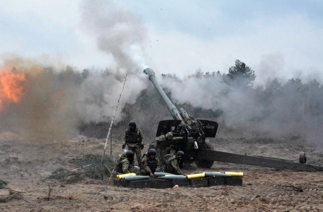 Украинские войска обстреляли Горловку снарядами НАТО