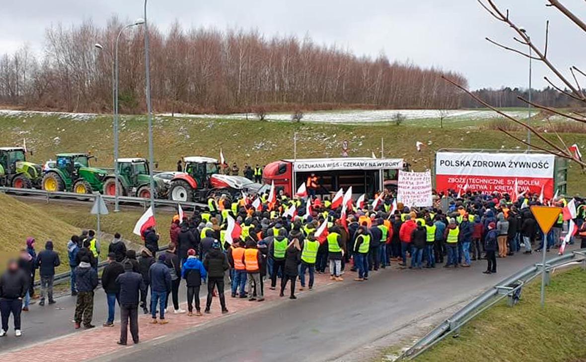 протесты в польше