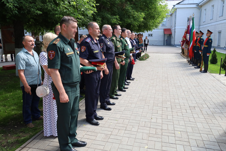 В казанском полку Росгвардии открыли мемориал в память о погибших на СВО однополчанах