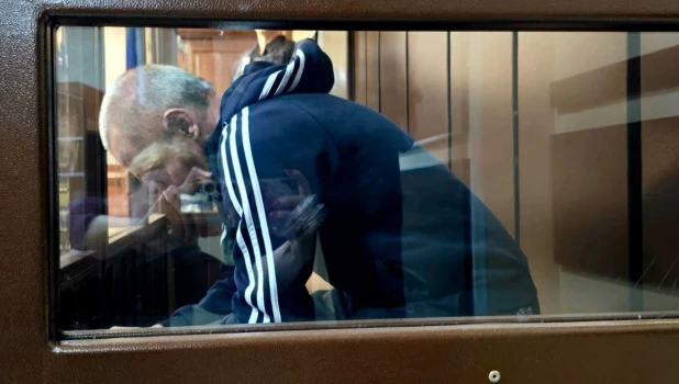 Виталий Манишин на последнем суде. 