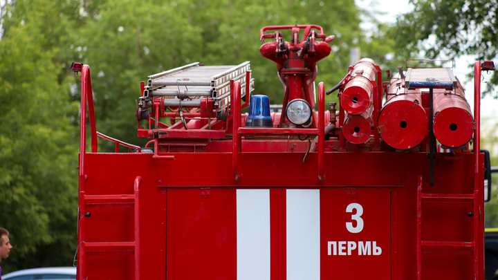 В Пермском крае два человека погибли в пожаре