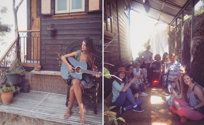 В The Little Wooden House Элизабет проводит творческие мастер-классы круглый год. 