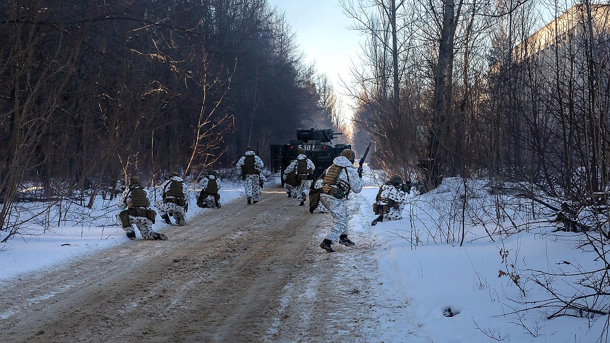 Украинские военнослужащие