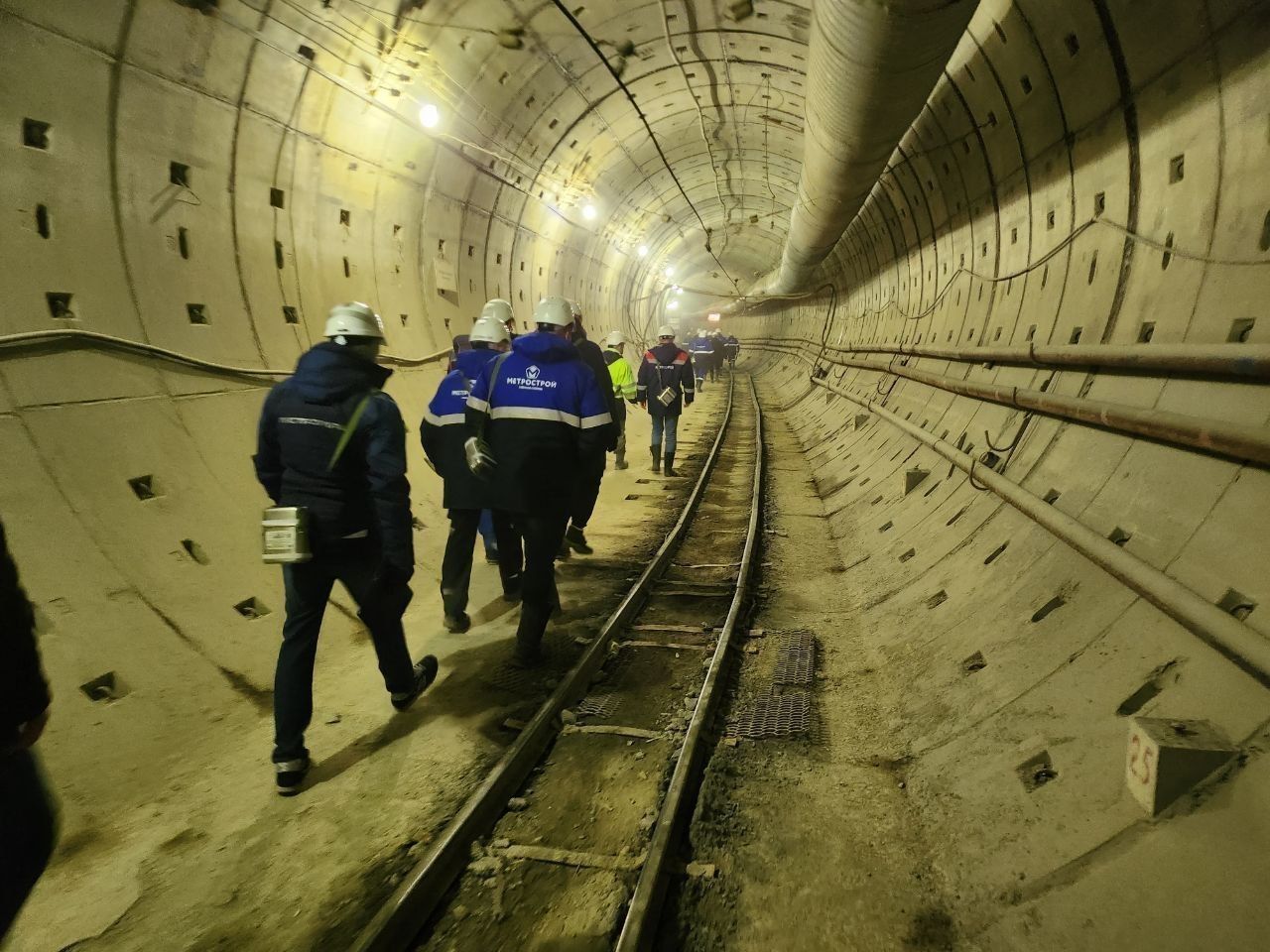 Строительство станций метро спб