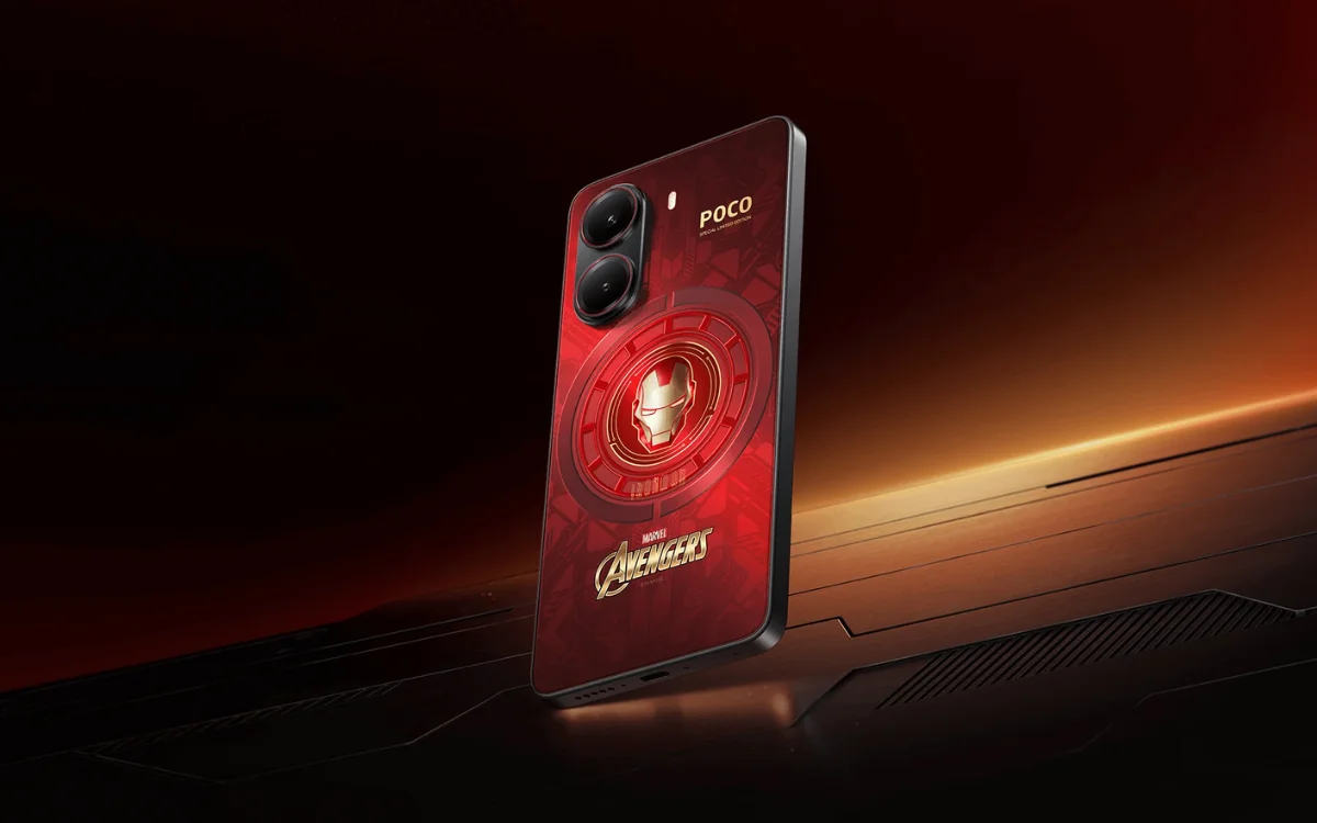 Poco затизерила специальное издание смартфона X8 Pro Iron Man Edition
