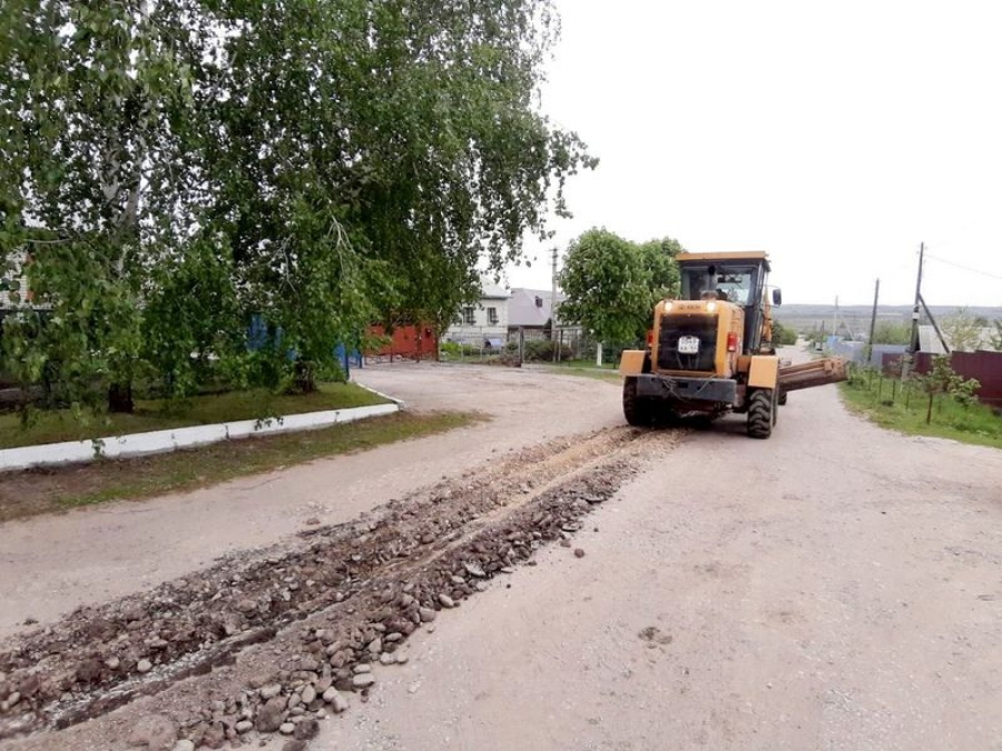 Газопровод сторожевка. Дорога в селе. Дорожные работы. ООО Мостстрой.