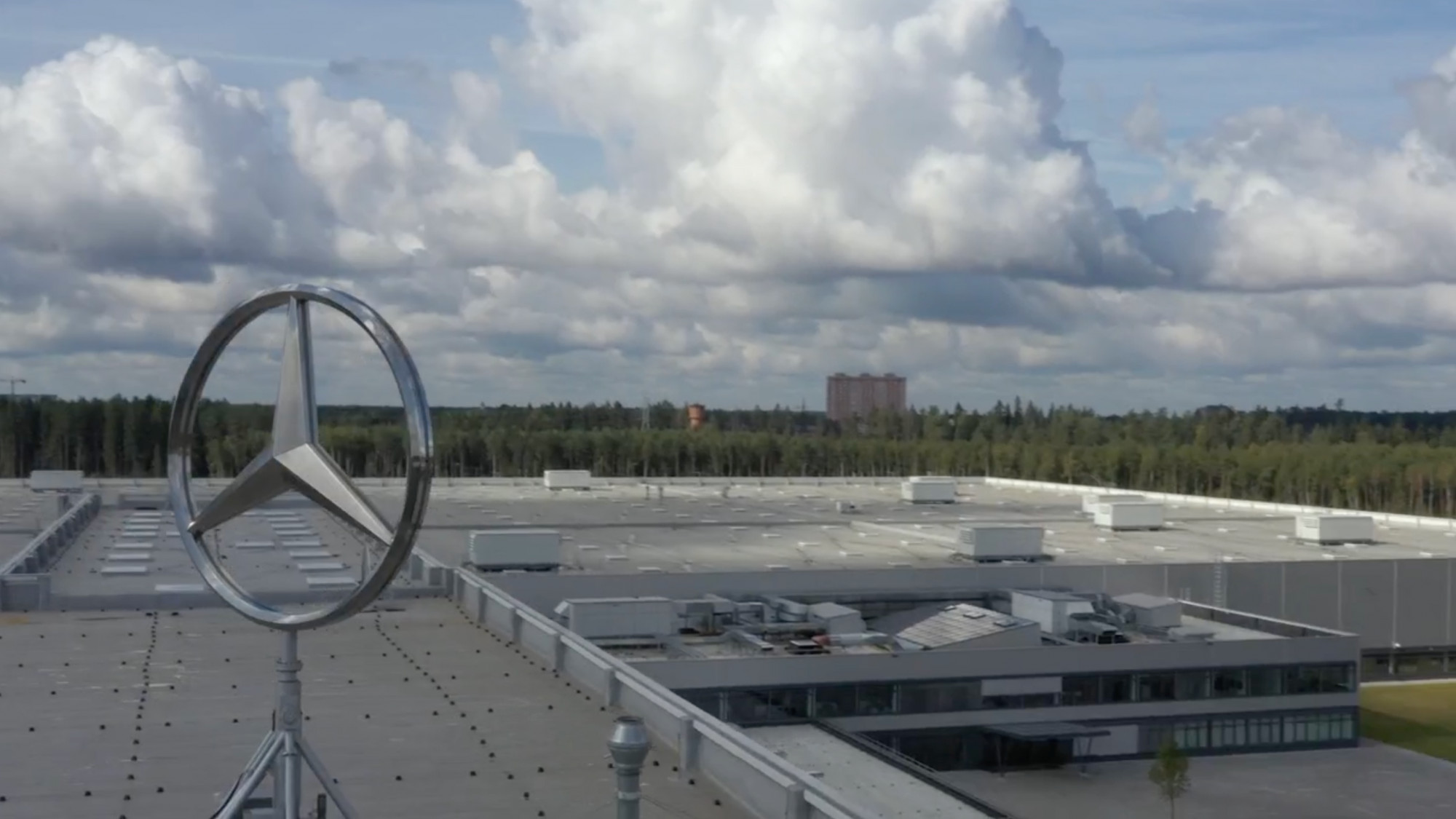 Завод Мерседес Бенц в Подмосковье