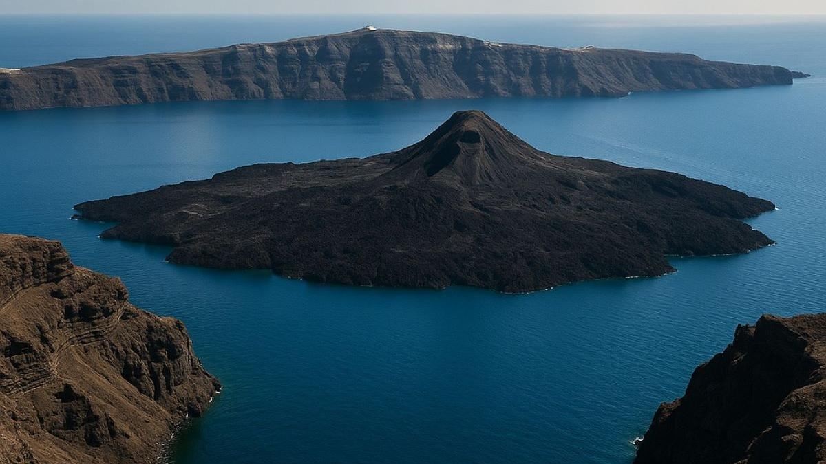 Вулкан Санторини