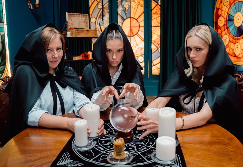 Агата Муцениеце, Валерия Астапова и Анна Банщикова примерили роль ведьм в новом проекте СТС