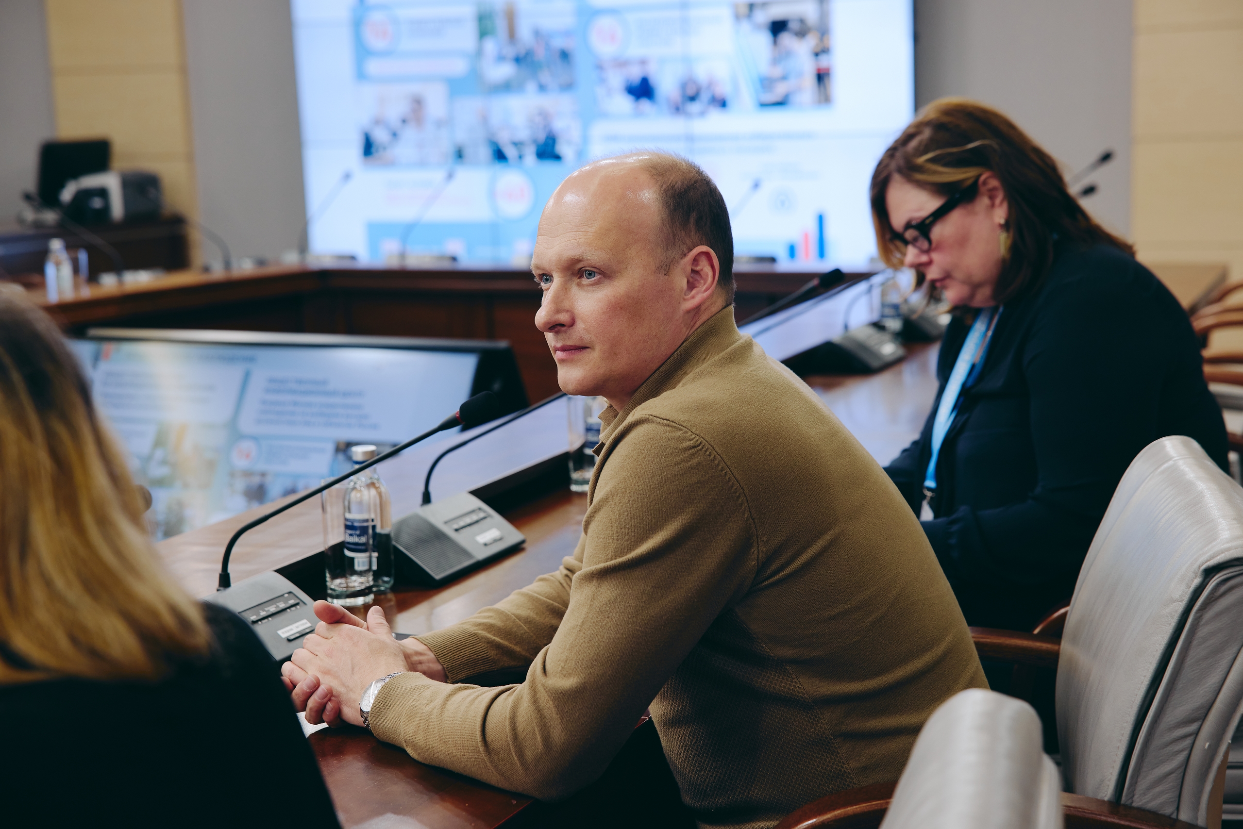 Председатель ОППК Денис Гатаулин посетил Парламентский центр и Общественную палату города Москвы!