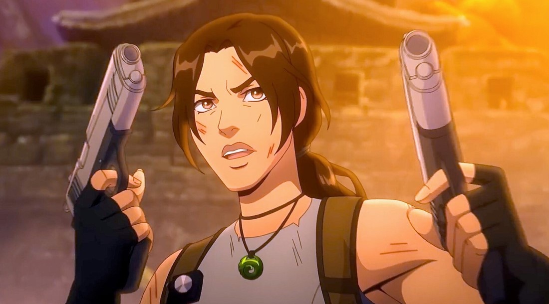 Кадр из 1 сезона мультсериала «Расхитительница гробниц: Легенда о Ларе Крофт» (2024)