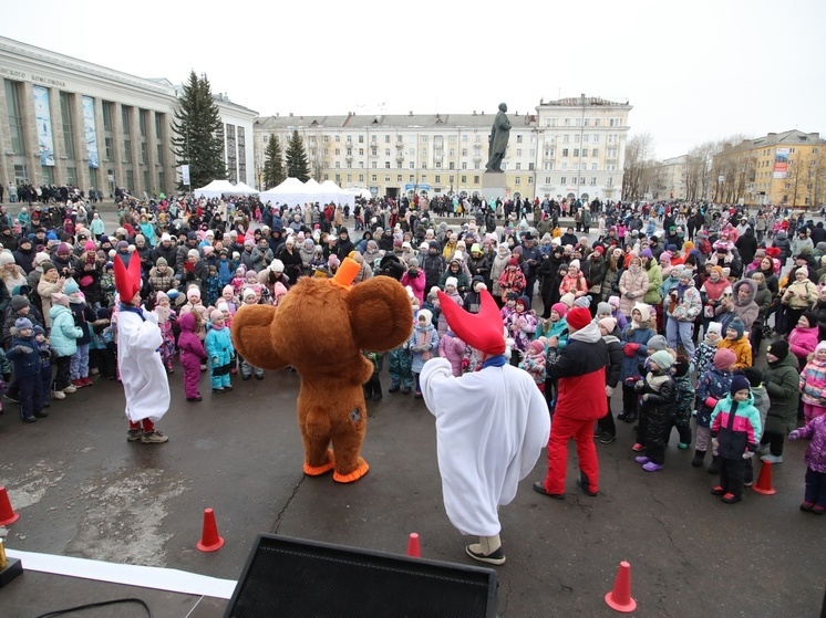 «Зимний пикник» в Северодвинске собрал сотни детей и взрослых