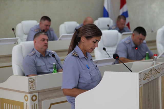 В УФСИН России по Омской области состоялось совещание по подведению итогов служебной деятельности за прошедшую неделю