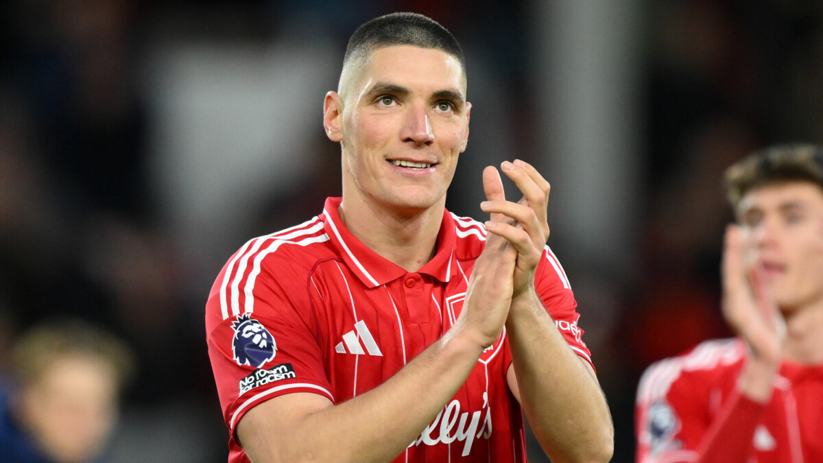 Защитник «Ноттингем Форест» Миленкович признан лучшим футболистом Сербии в 2025 году