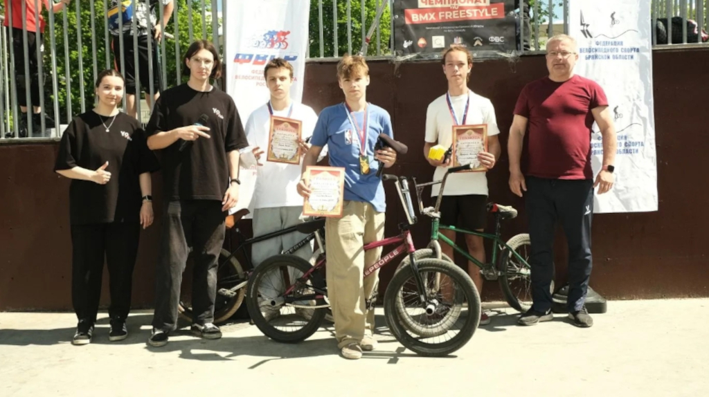 В Брянске впервые выявили сильнейших мастеров BMX-фристайла