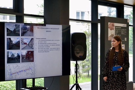 Студенты ИАиД КГАСУ презентовали работы по благоустройству улицы Кунче в Старо-Татарской слободе