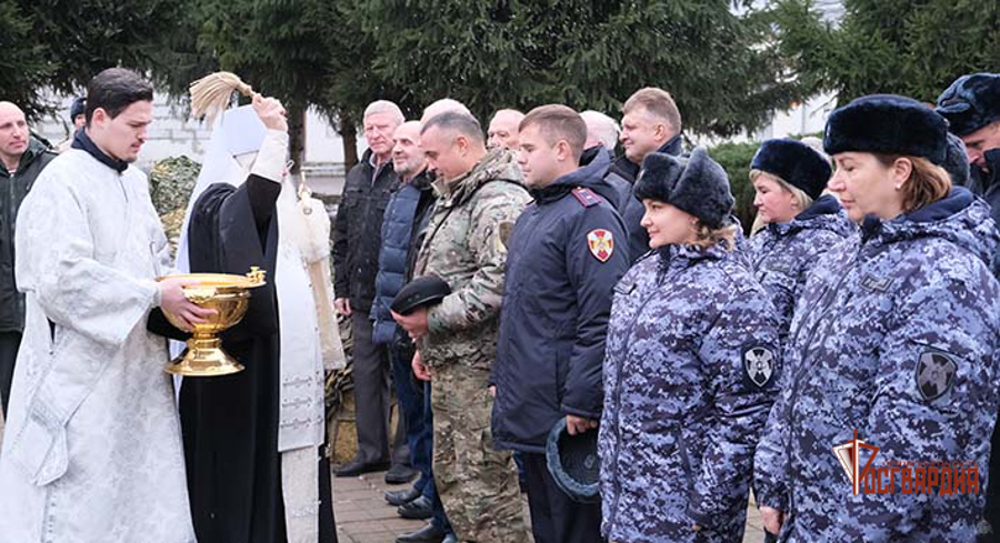 В день 255-летия со дня рождения Е.Ф. Комаровского орловские росгвардейцы приступили к строительству храма