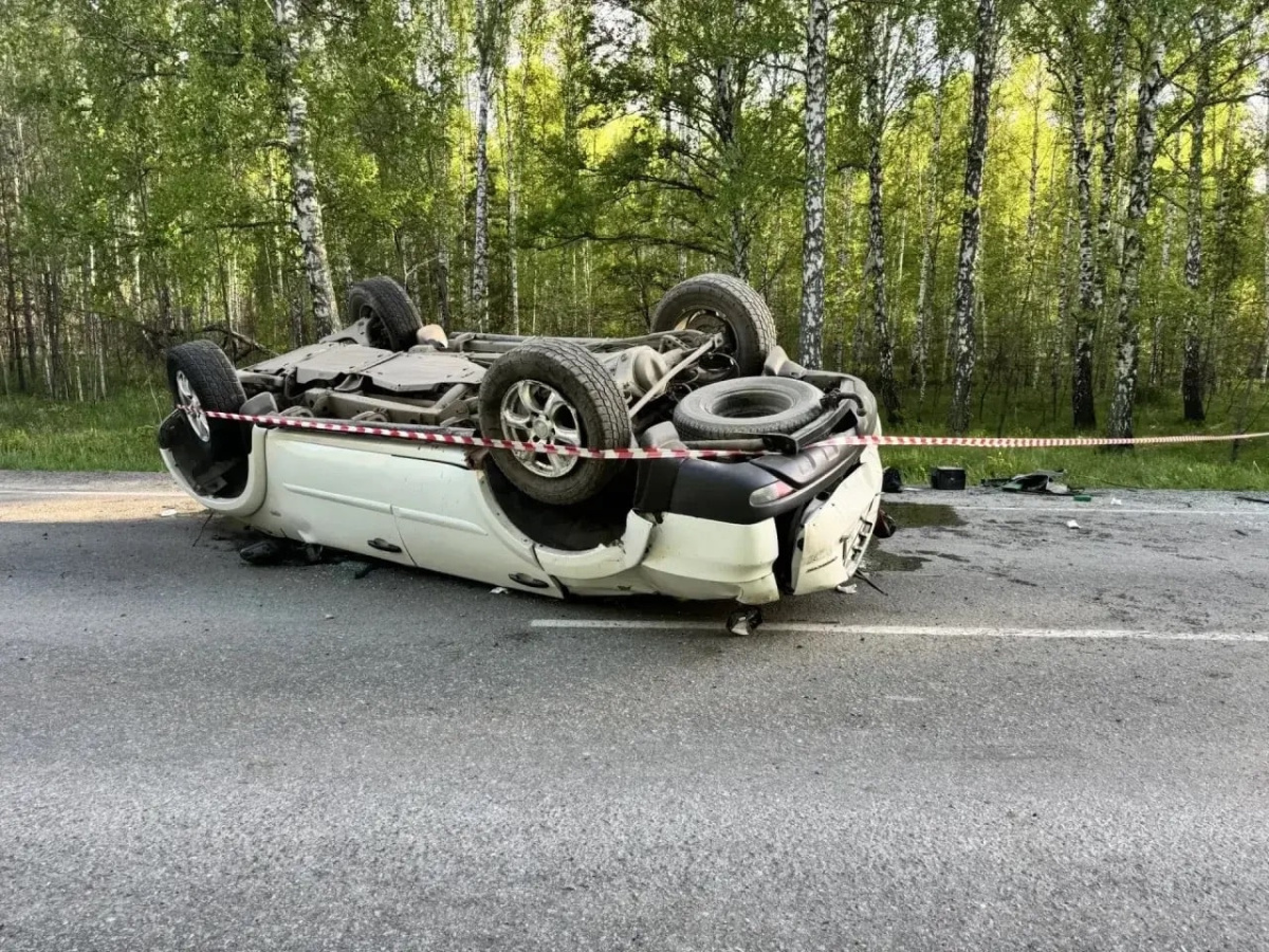 Водитель иномарки устроил смертельный переворот на дороге Чебаркуль – Мисяш*1