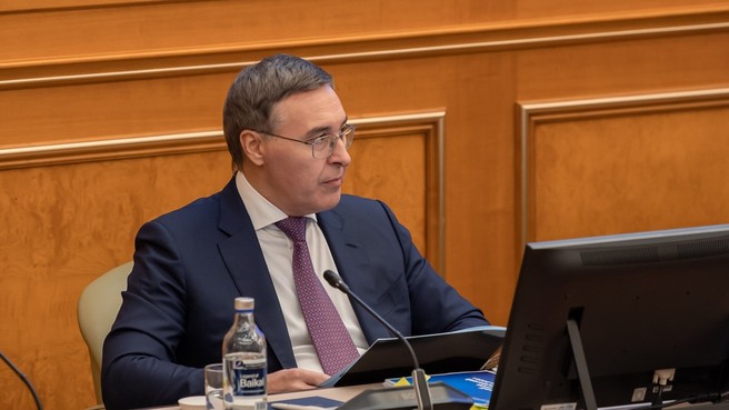 Министр науки и высшего образования Валерий Фальков на заседании Совета по реализации Федеральной научно-технической программы развития генетических технологий