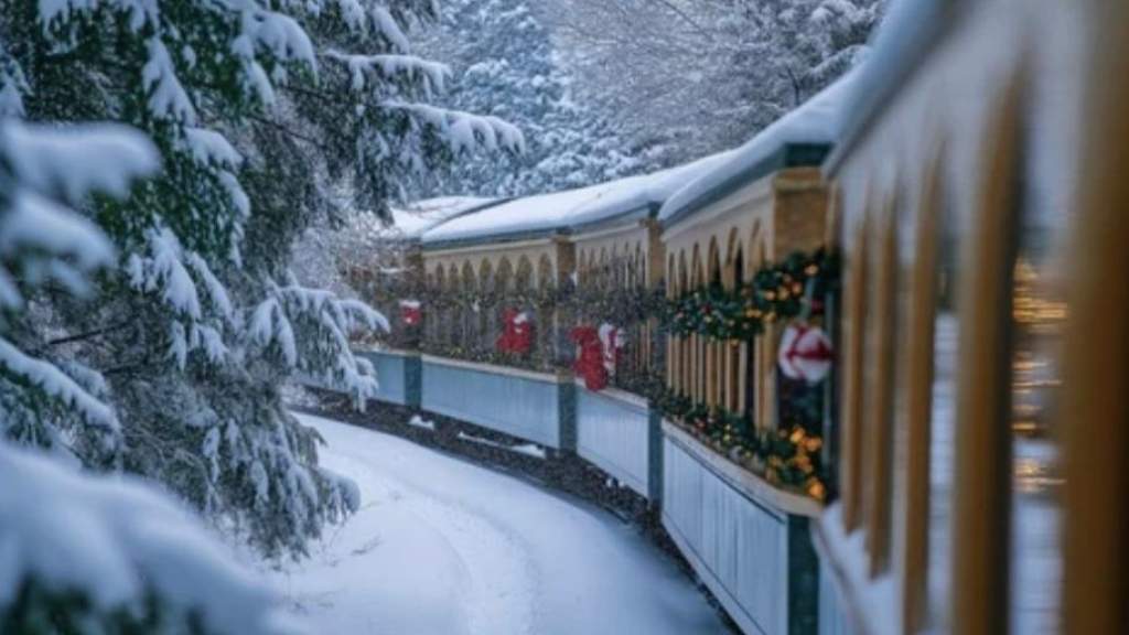 В Гаргждай – Рождественский поезд