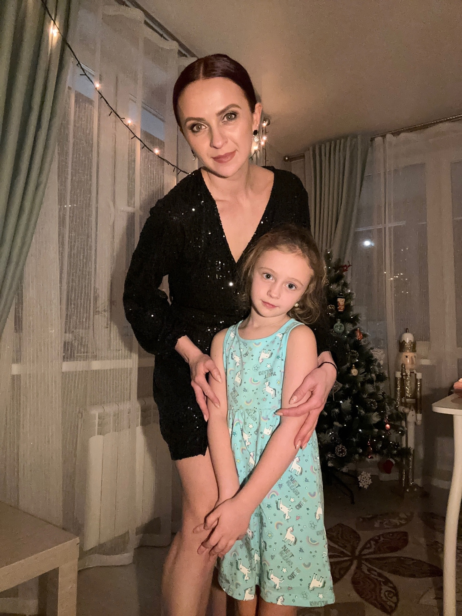 Нина Маляренко встретила Новый год вместе с дочерью