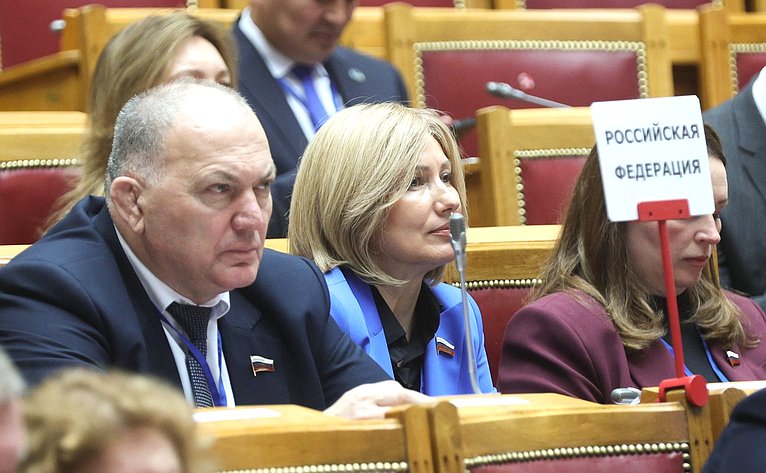 Торжественное заседание Межпарламентской Ассамблеи государств-участников СНГ, посвящённое 80-летию Победы в Великой Отечественной войне