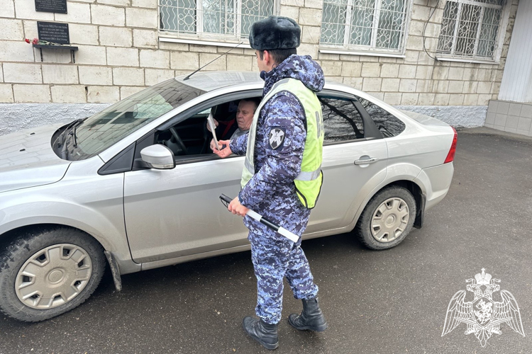 Комплекс мероприятий по безопасности дорожного движения проводится в региональном Управлении Росгвардии 