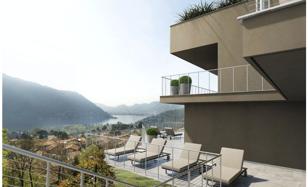 Современные трёхуровневые виллы с видом на озеро в Черноббьо, Ломбардия, Италия за 3 350 000 €