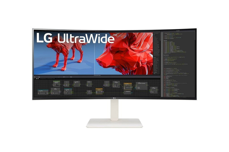 LG представила новый изогнутый монитор 38WR85QC-W с панелью Nano IPS и частотой обновления 144 Гц