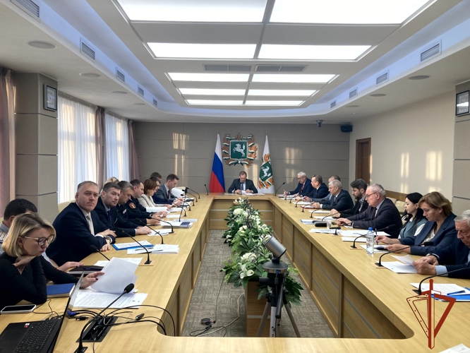 Росгвардия приняла участие в заседании межведомственной комиссии по профилактике правонарушений в Томской области