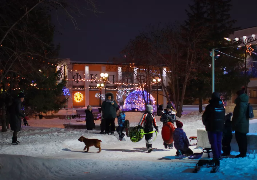 Новогодний бийск