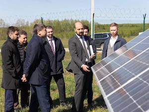 В Свердловской области построена подстанция для выдачи мощности первой на Среднем Урале солнечной электростанции