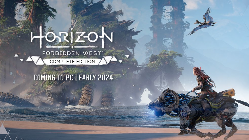 Игра начнется завтра. Horizon Forbidden West.