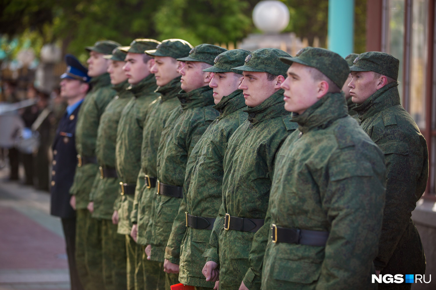 Находится на срочной службе. Призывники Новосибирска. Военнослужащий.