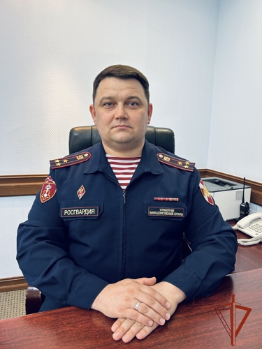 Начальник Управления Росгвардии по Омской области представил нового руководителя вневедомственной охраны