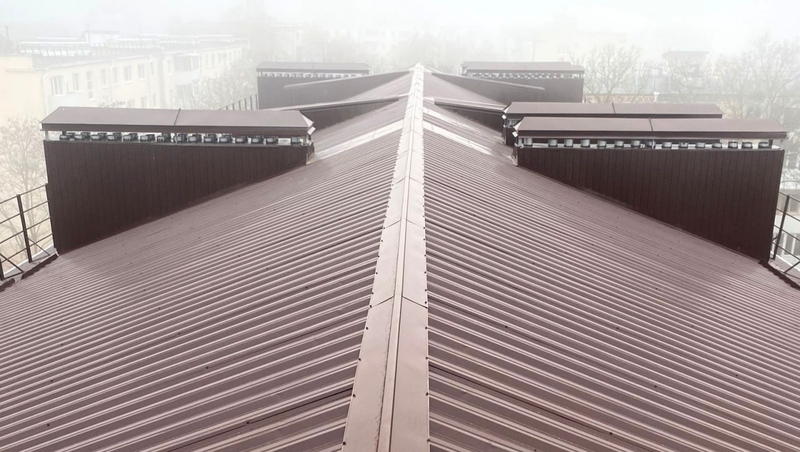 Крышу старого дома отремонтировали в Пятигорске