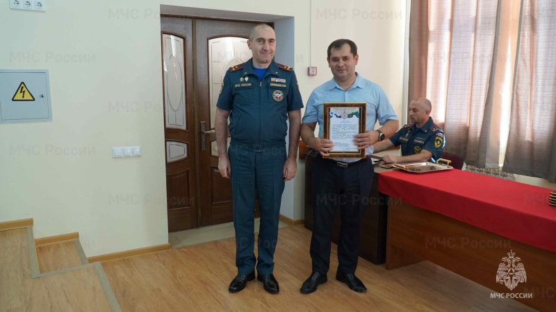 В Главном управлении отметили 98-ю годовщину Государственного пожарного надзора