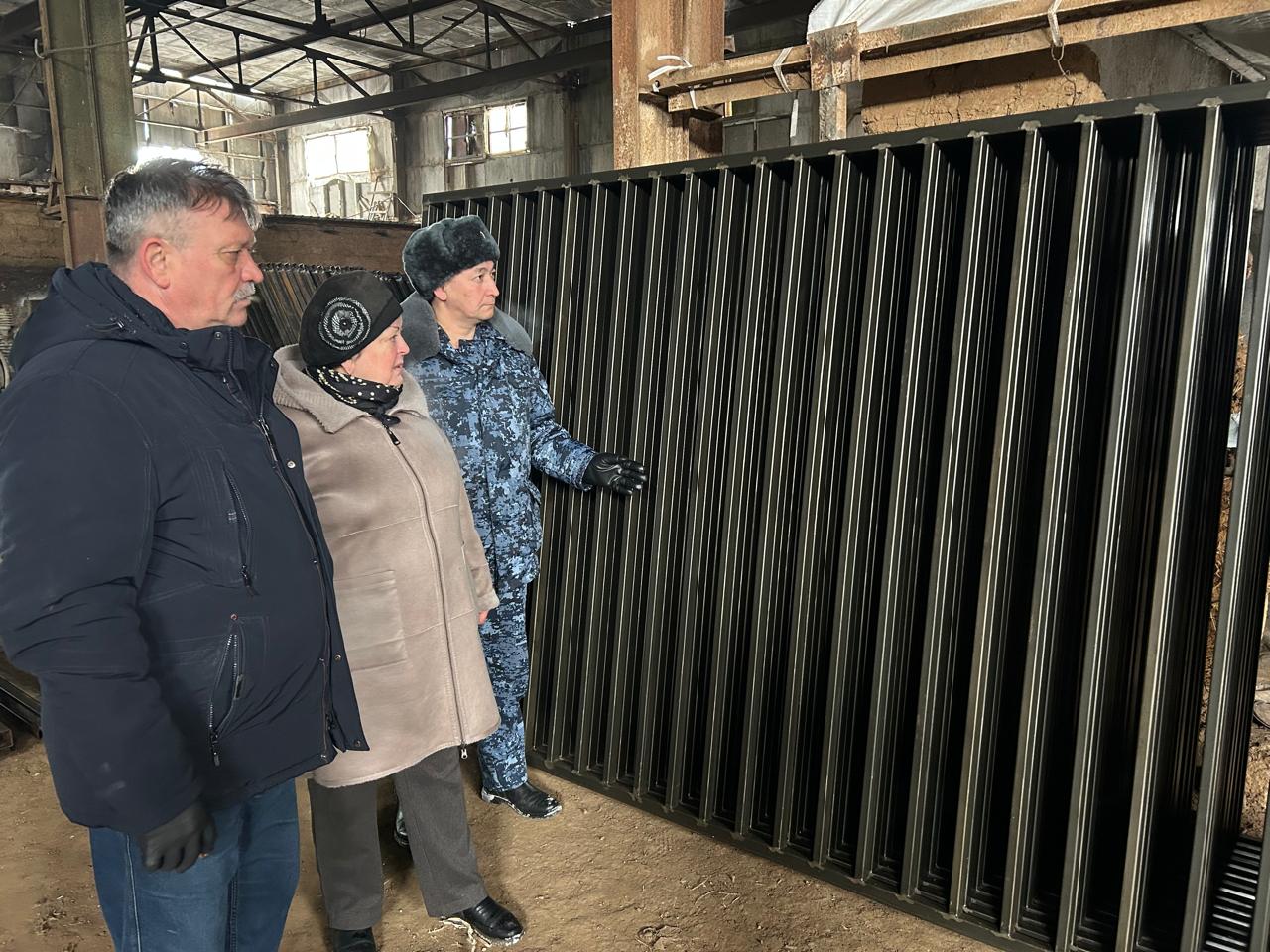 ИК-2 УФСИН России по Республике Калмыкия посетил председатель Торгово-промышленной палаты Республики Калмыкия 