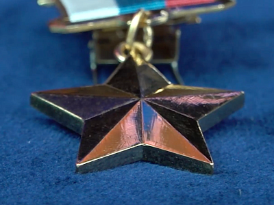 Министр обороны РФ вручил медаль «Золотая звезда» командующему группировкой войск «Центр», фото 1