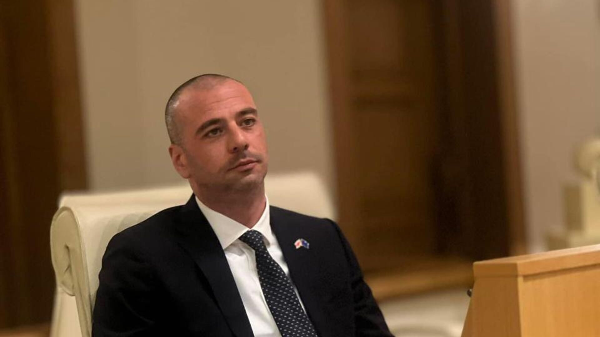 Зампредседателя фракции Грузинская мечта Леван Мачавариани - Sputnik Грузия, 1920, 27.05.2025