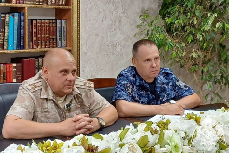 Представитель командования Северо-Кавказского округа Росгвардии встретился с муфтием духовного управления мусульман Карачаево-Черкесии